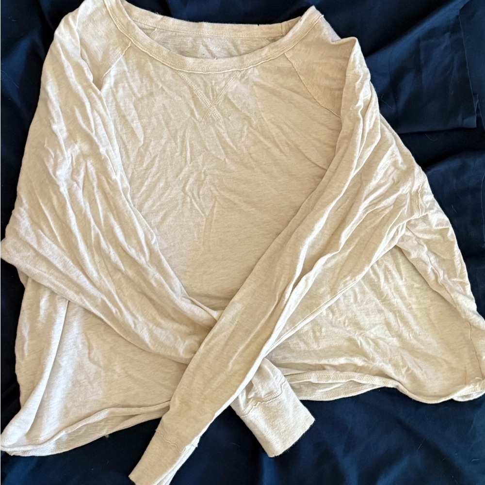 Aerie Cream Women's Sweatshirt
